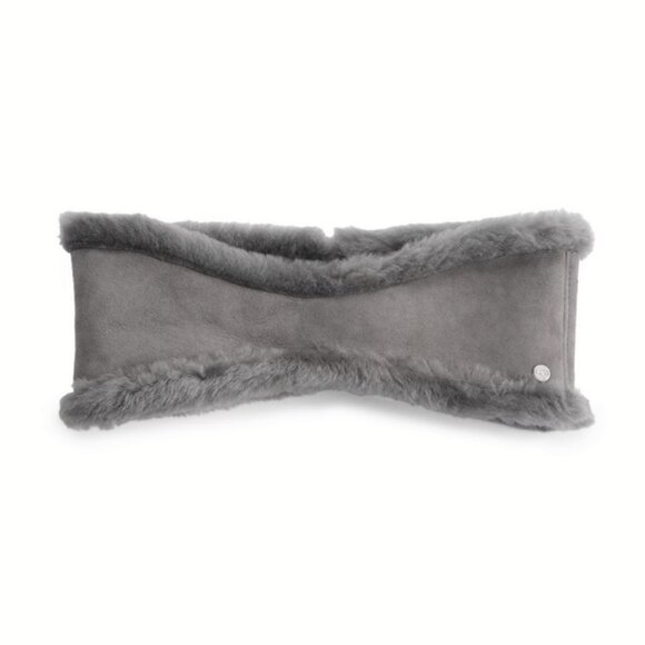 NEW UGG Size L/XL Women\'s Shearling Headband, Shearling Earmuff - Charcoal main image 4